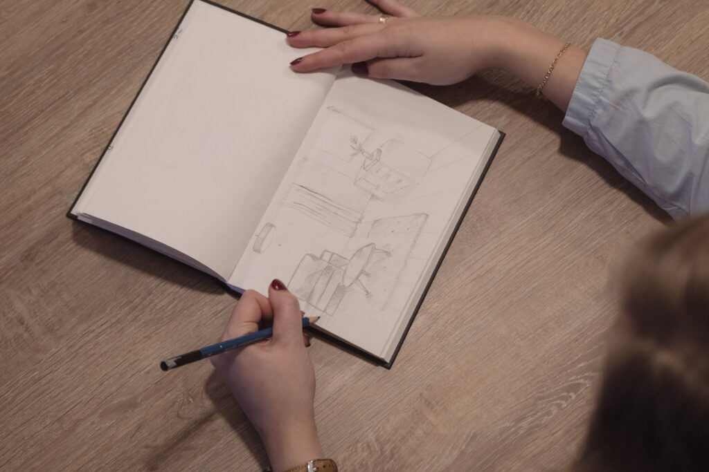 aménagement intérieur rénovation plan dessin