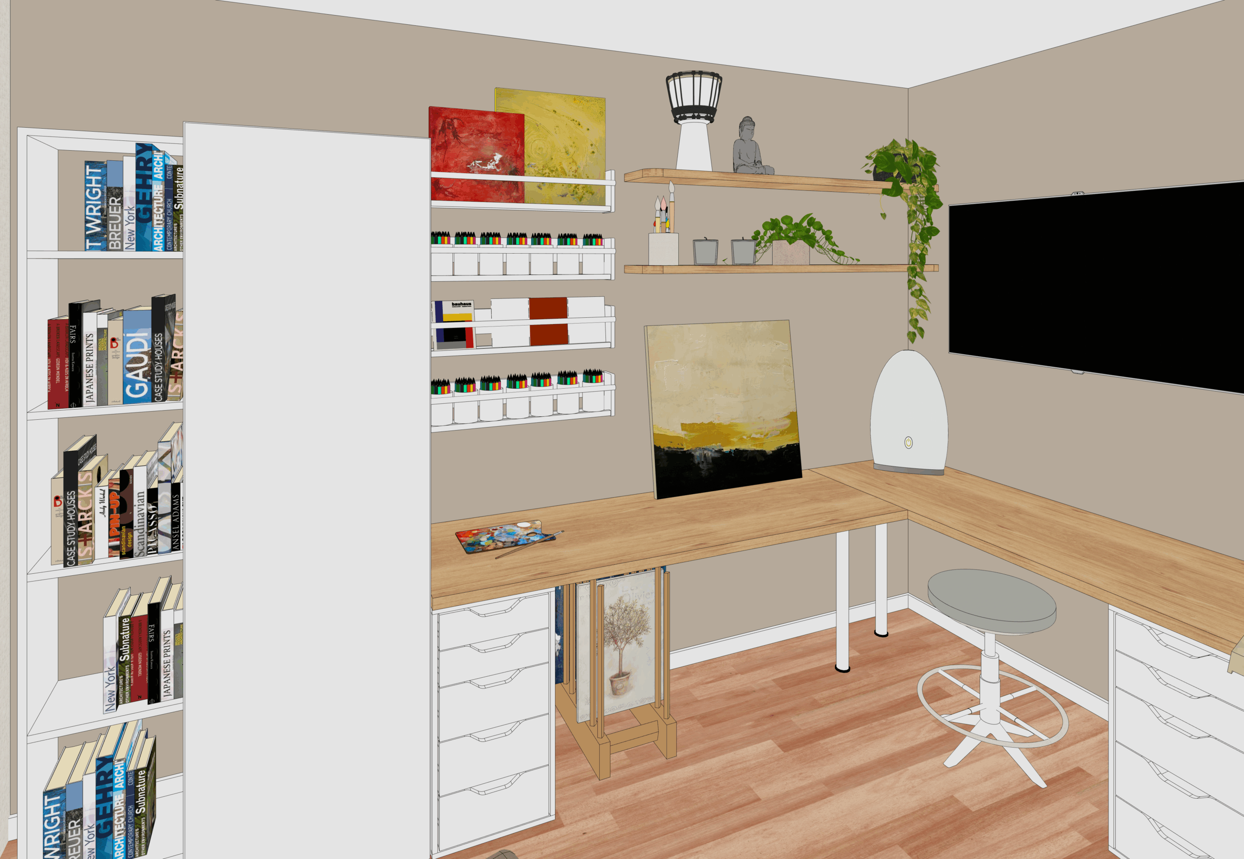 Bureau peinture Charlisse