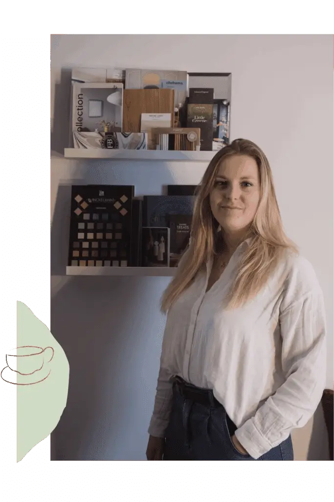 Matériaux et échantillons choisis par Alice Vaure, architecte d’intérieur Lille et coach business.