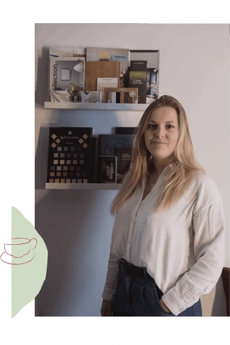 Matériaux et échantillons utilisés par Alice Vaure Vadurel, architecte d’intérieur à Lille